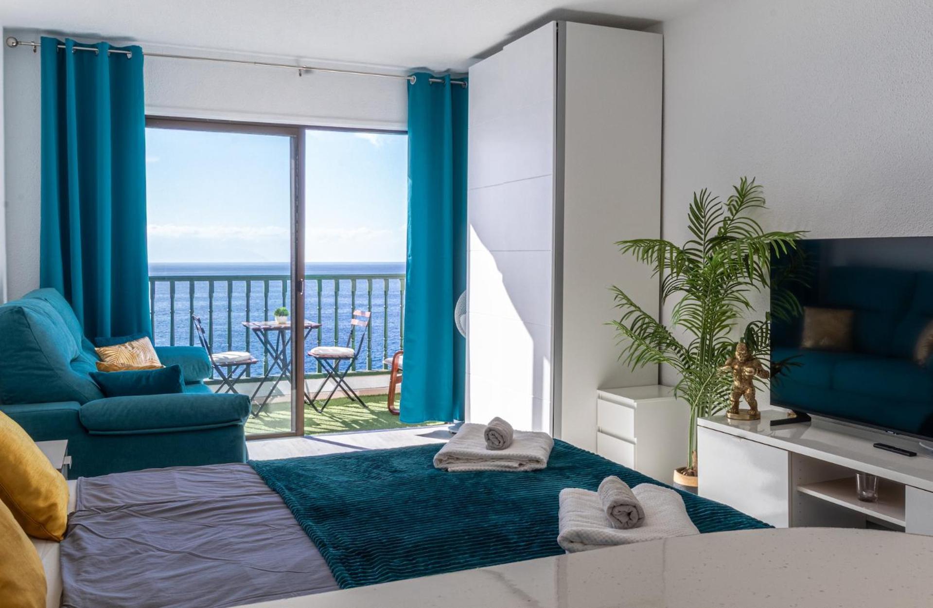 Oceanfront Studio By Dream Homes Tenerife 圣地亚哥港 外观 照片