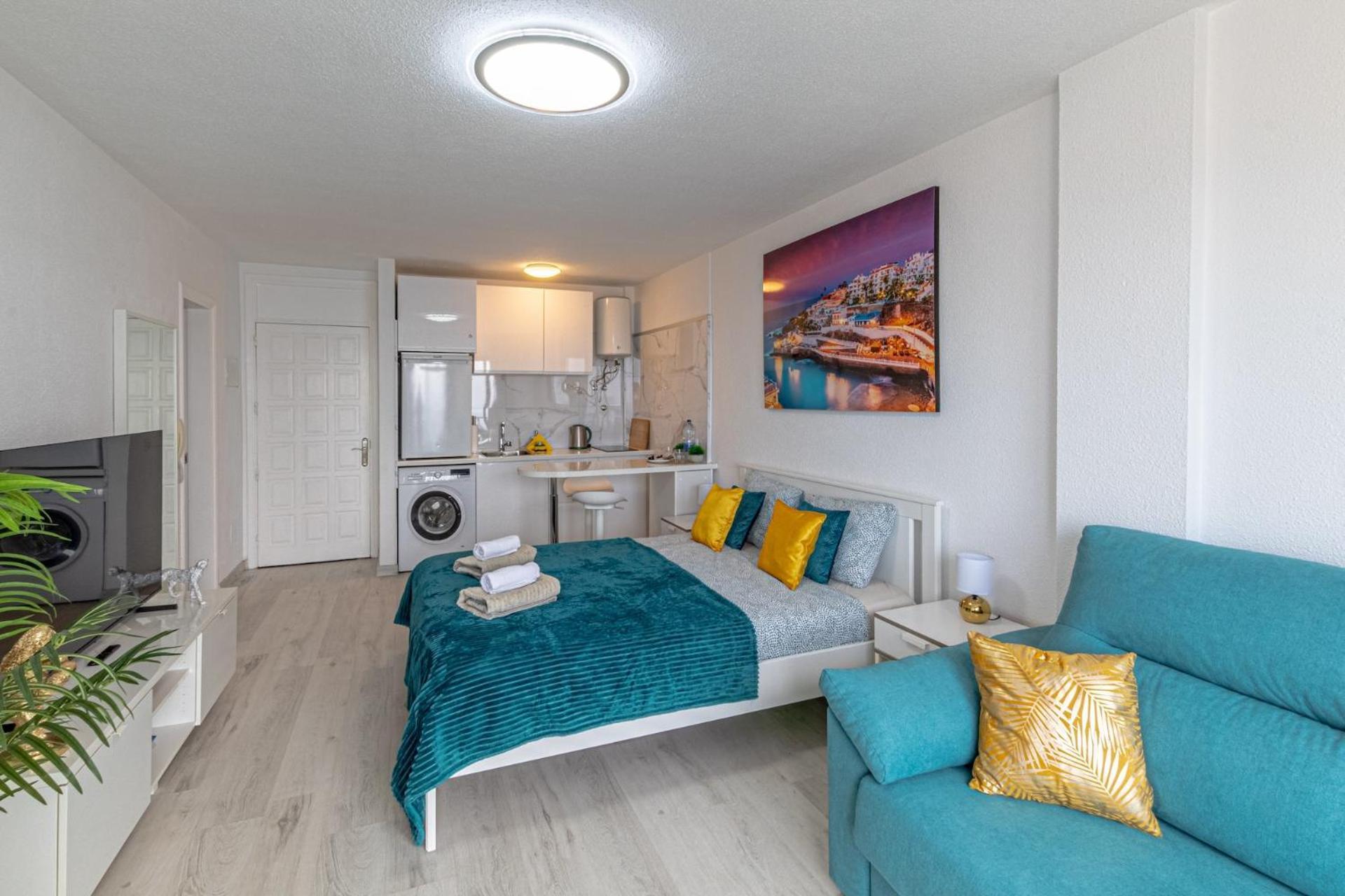 Oceanfront Studio By Dream Homes Tenerife 圣地亚哥港 外观 照片