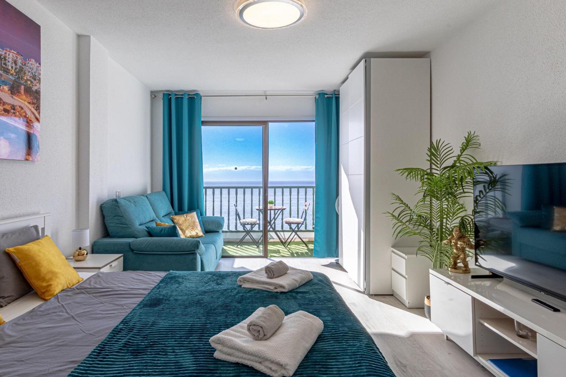 Oceanfront Studio By Dream Homes Tenerife 圣地亚哥港 外观 照片