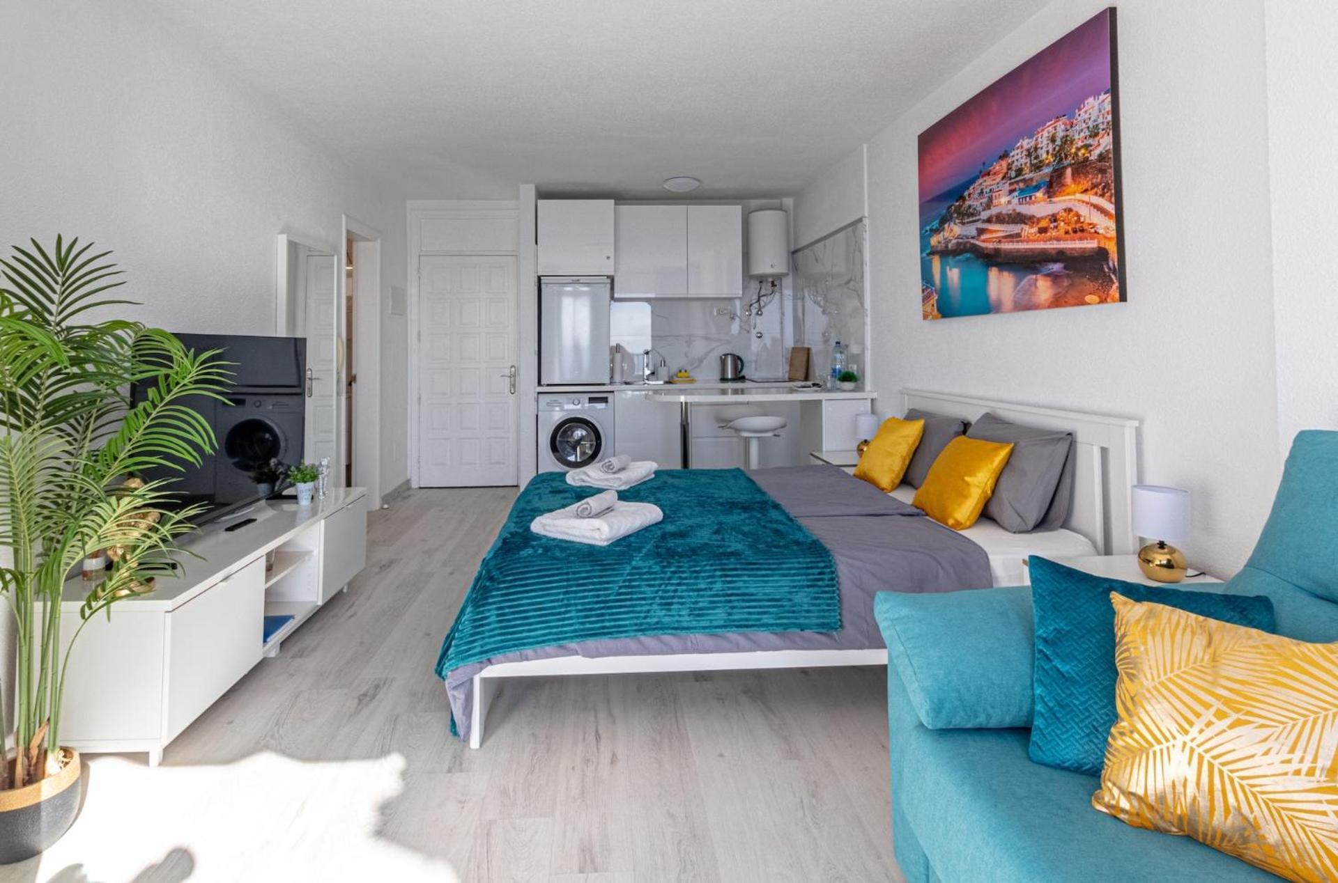 Oceanfront Studio By Dream Homes Tenerife 圣地亚哥港 外观 照片
