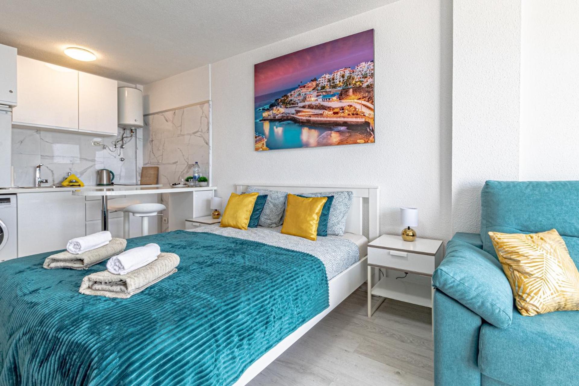 Oceanfront Studio By Dream Homes Tenerife 圣地亚哥港 外观 照片